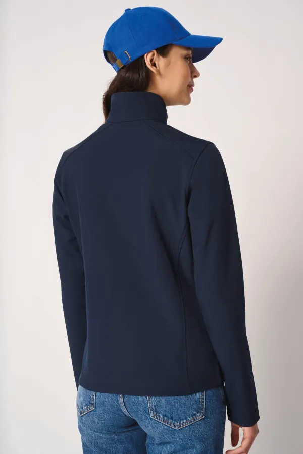 Veste softshell 2 couches femme (IB411) porté — vue 1