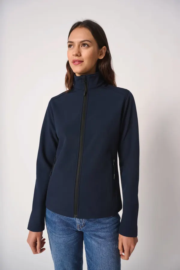 Veste softshell 2 couches femme (IB411) porté — vue 3