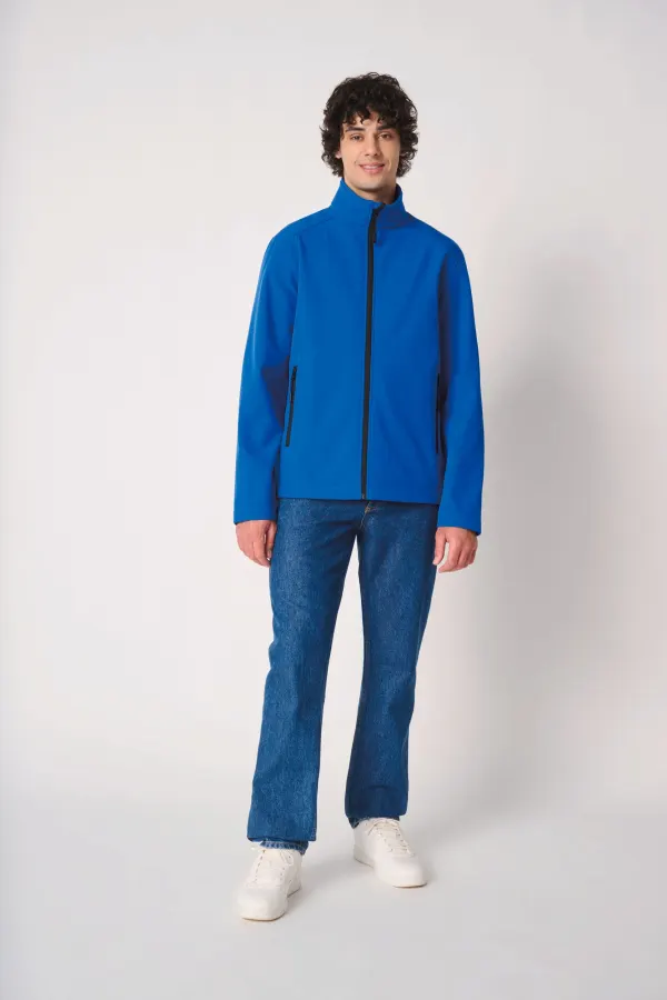 Veste softshell 2 couches homme porté — vue 3