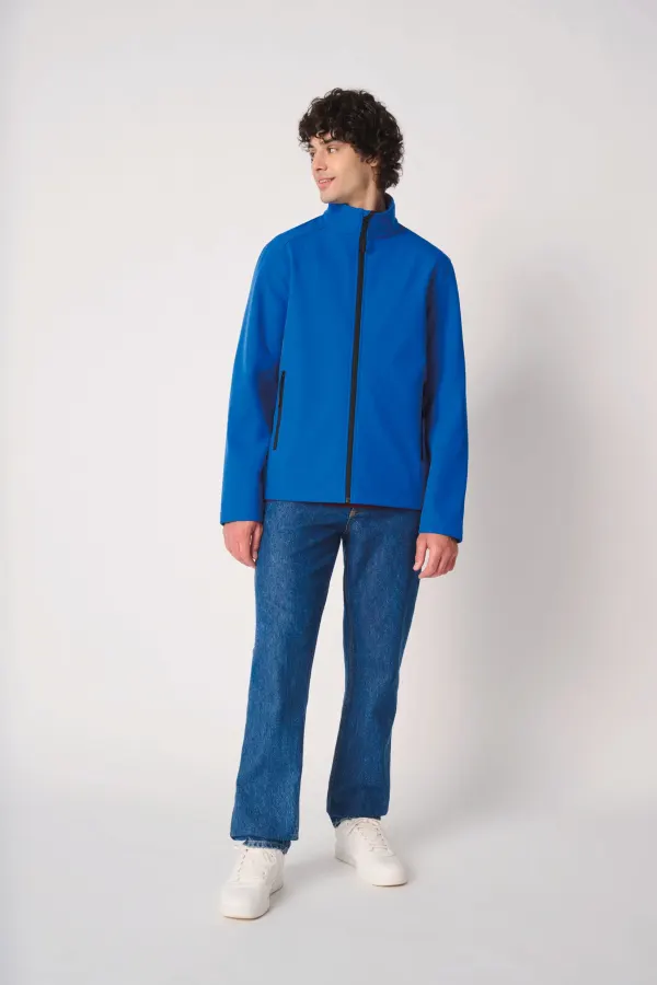 Veste softshell 2 couches homme porté — vue 4