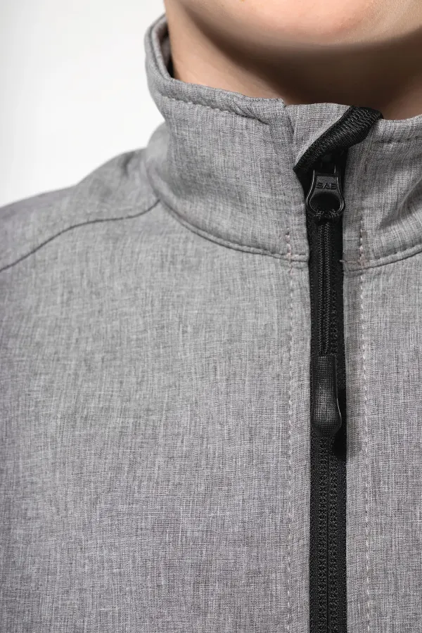 Veste softshell enfant (K402) porté — vue 2