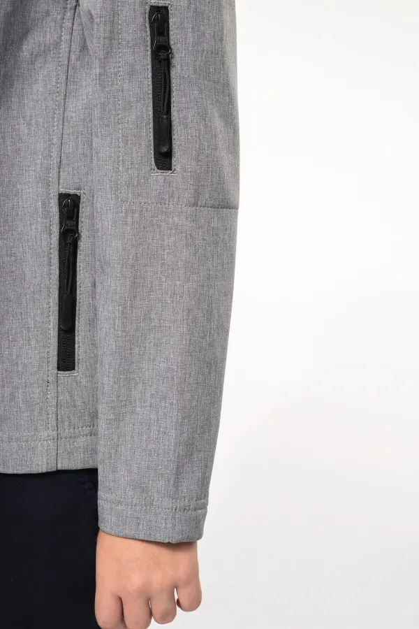 Veste softshell enfant (K402) porté — vue 4