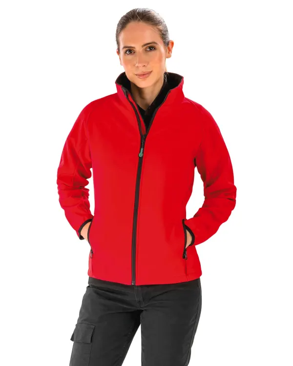 Veste Softshell Femme Printable porté — vue 1