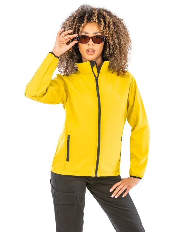 Veste Softshell Femme Printable porté — vue 2
