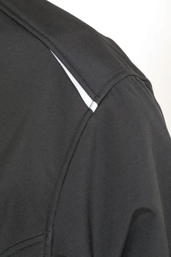 Veste softshell recyclée porté — vue 1