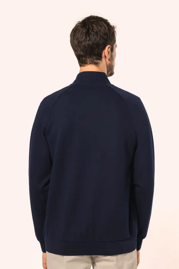 Veste zippée homme porté — vue 1