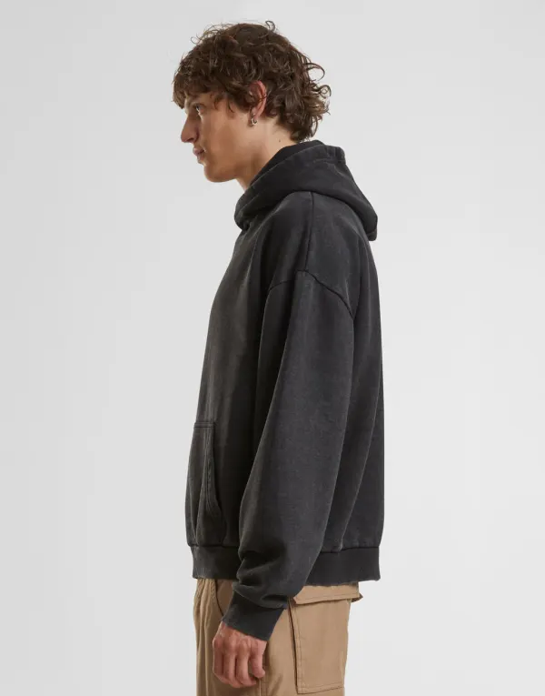 Vintage Heavy Hoody porté — vue 1