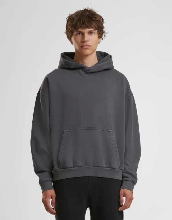 Vintage Heavy Hoody porté — vue 3