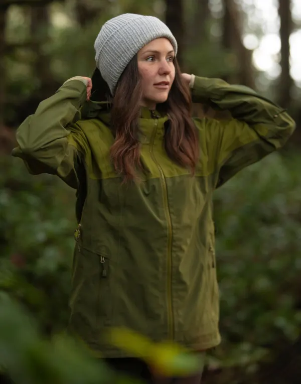 Women's Vertex Stormshell porté — vue 3
