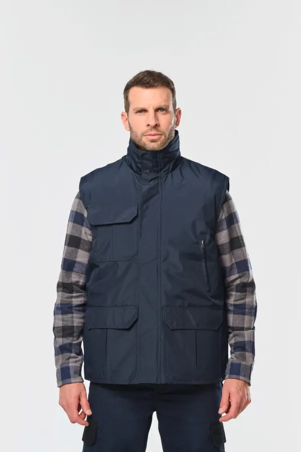 Worker > bodywarmer homme porté — vue 2