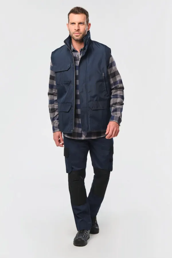 Worker > bodywarmer homme porté — vue 4