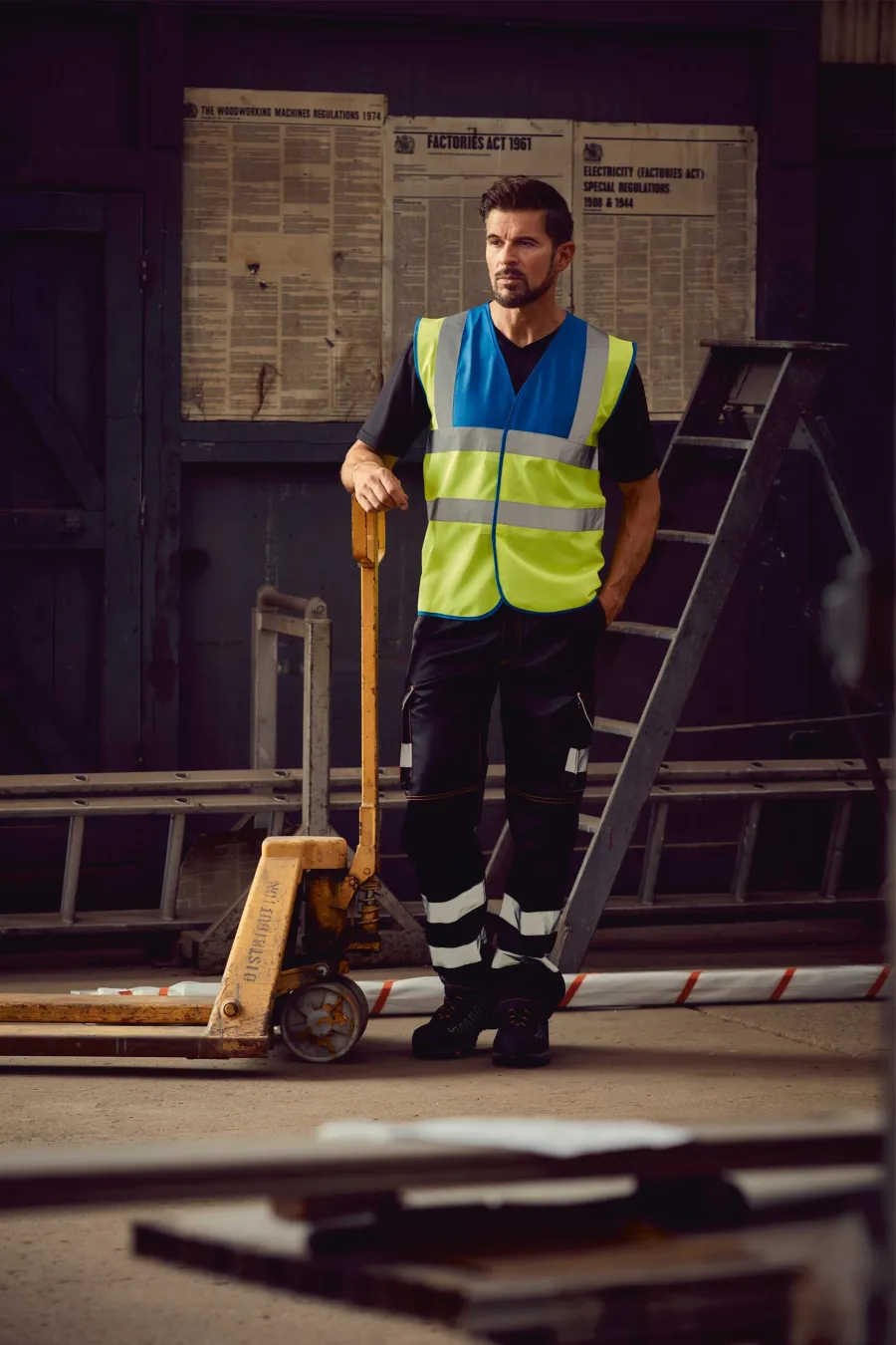 Gilet haute visibilité — Yoko personnalisable