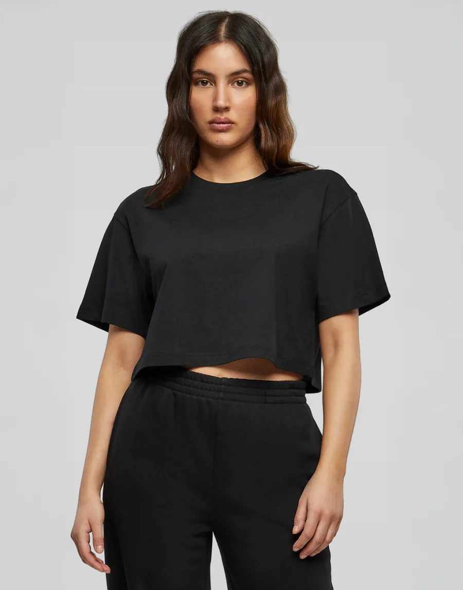 Ladies Short Oversized Tee — Build Your Brand personnalisable