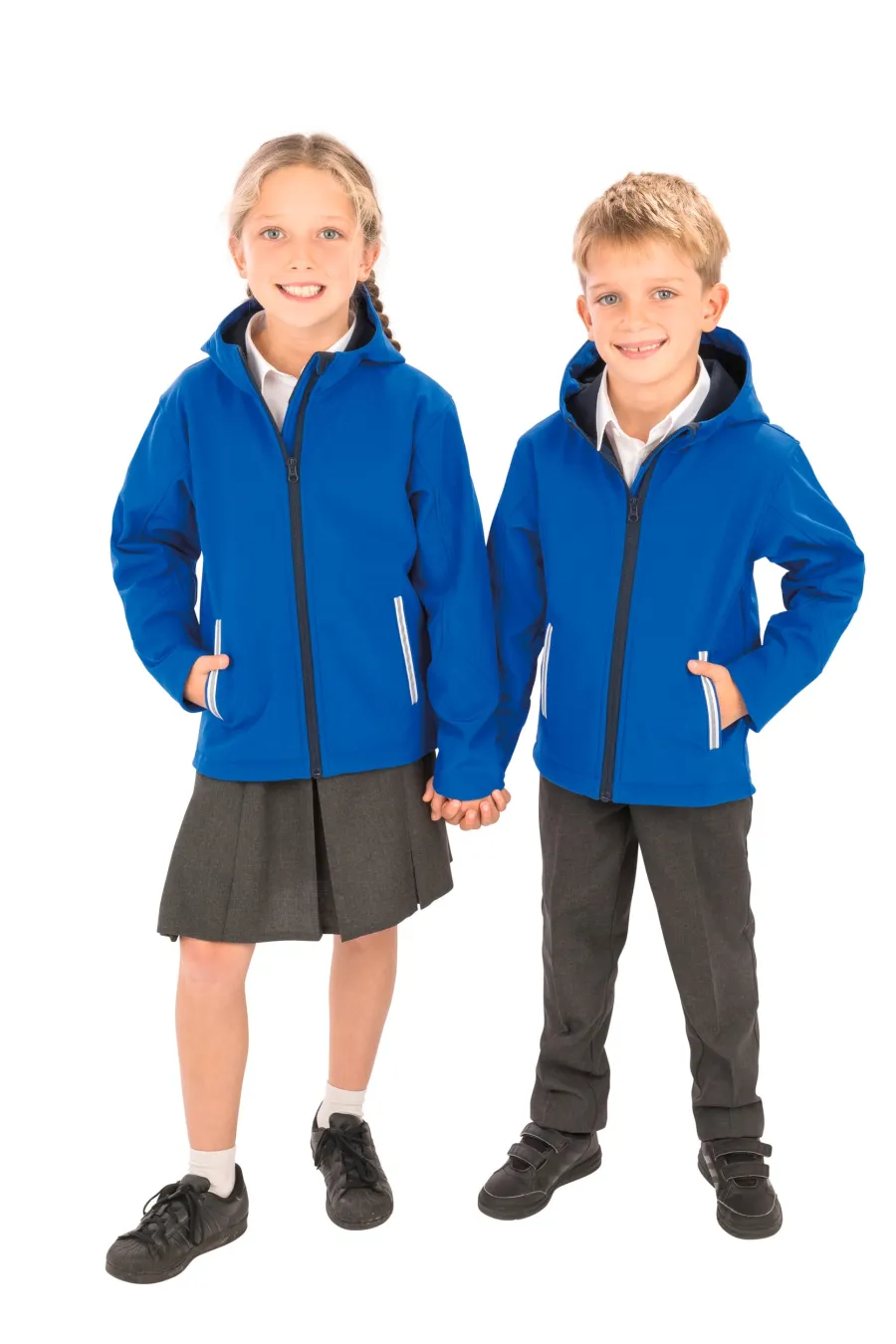 Veste Softshell Capuche Enfant — Result personnalisable