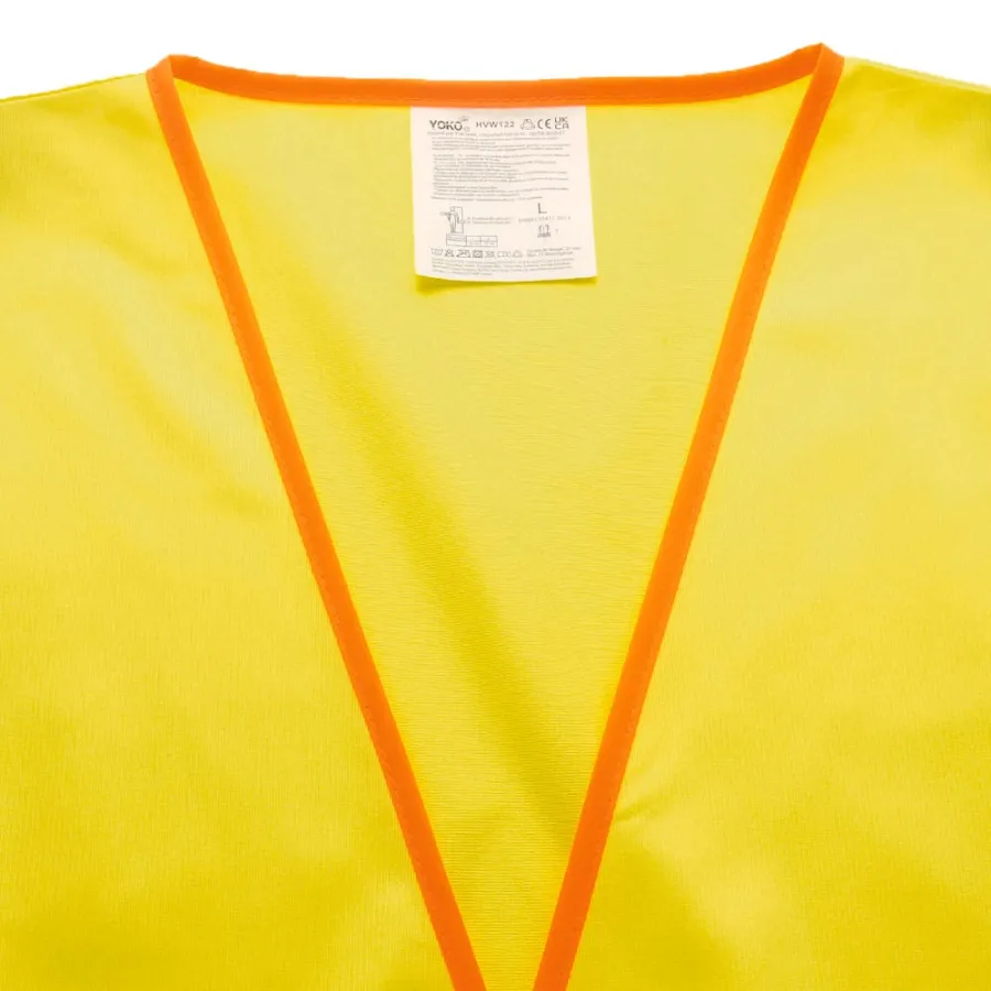 Gilet haute visibilité bicolore — Yoko personnalisable
