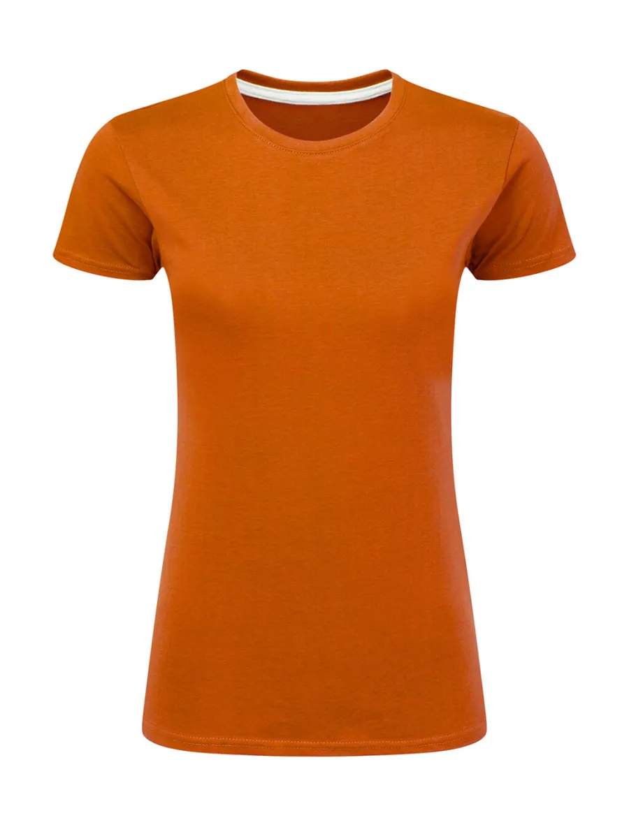 Signature Tagless Tee Women — SG Signature personnalisable