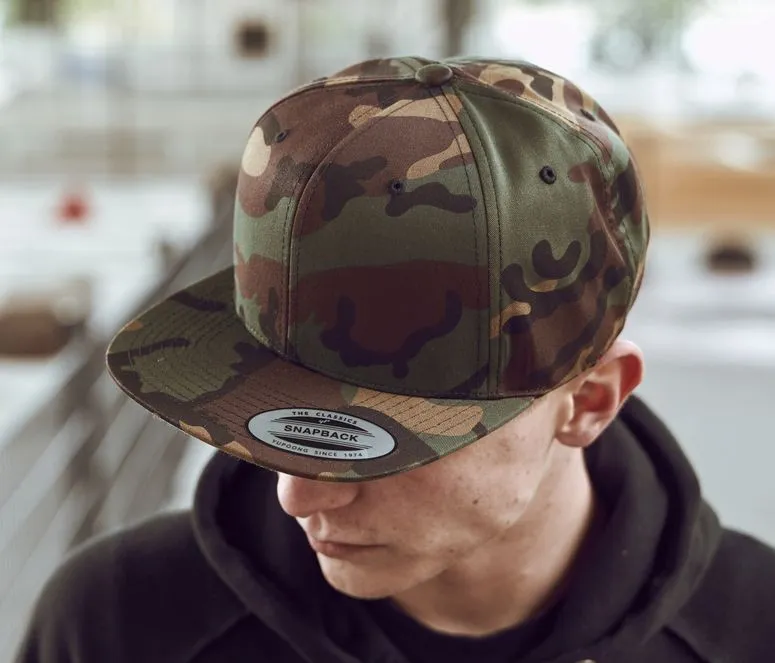 Classic Snapback in Camo — Classics personnalisable
