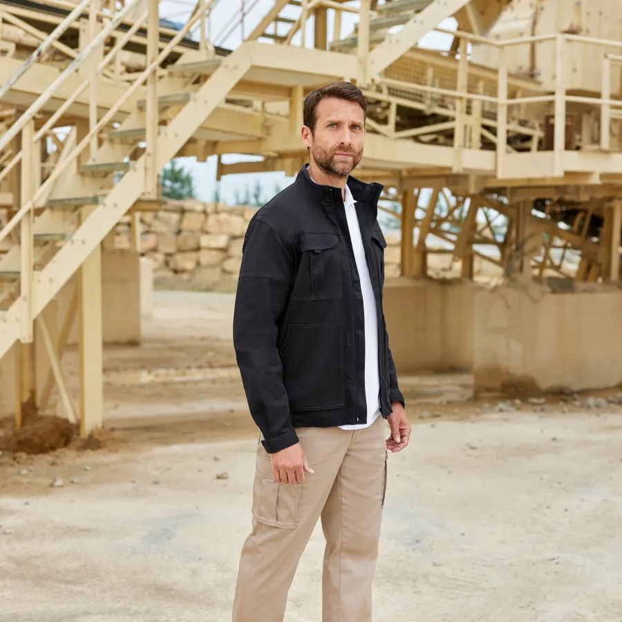 BLOUSON STRETCH MULTIPOCHES — Velilla personnalisable