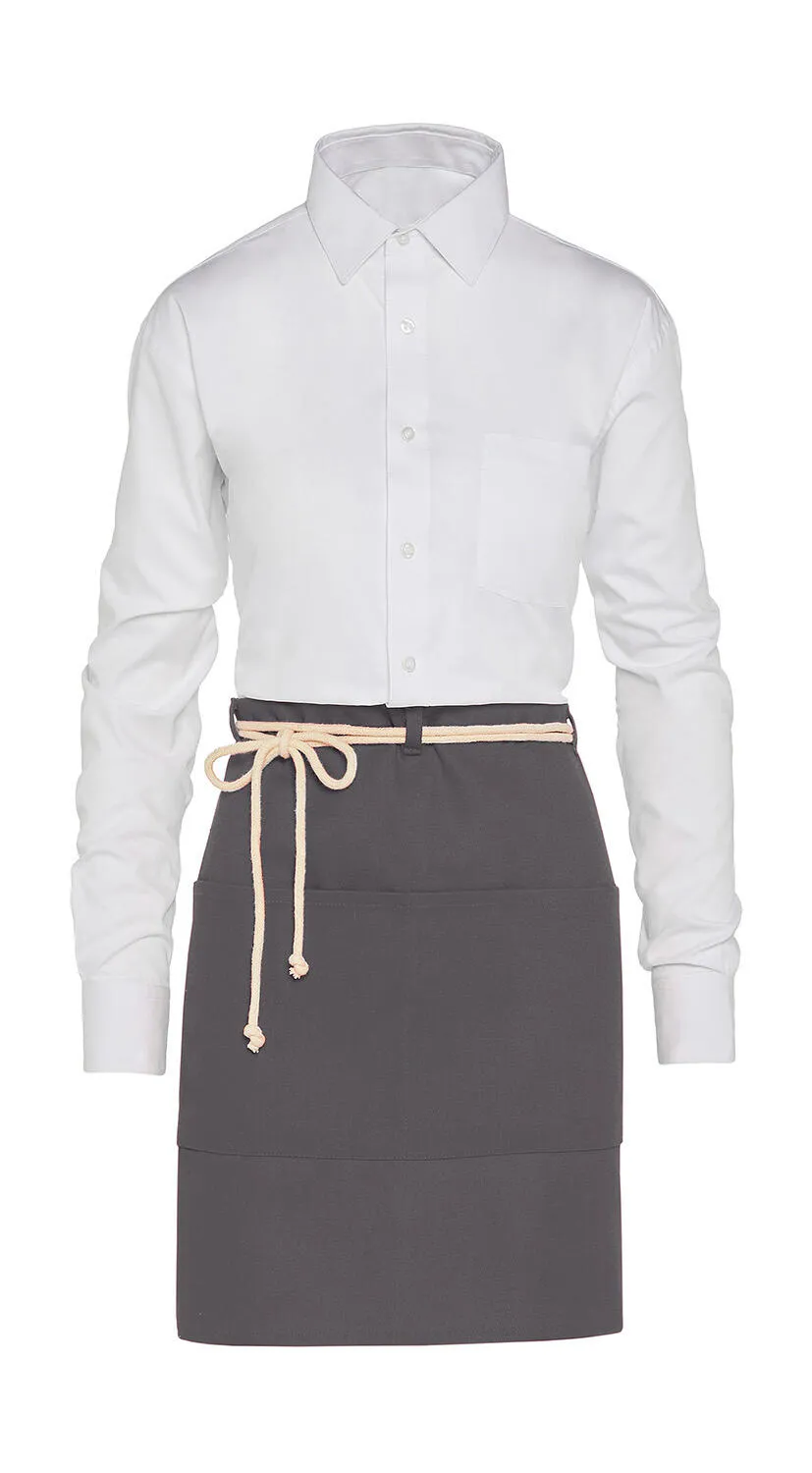 CORSICA - Cord Bistro Apron with Pocket — SG Accessories - BISTRO personnalisable