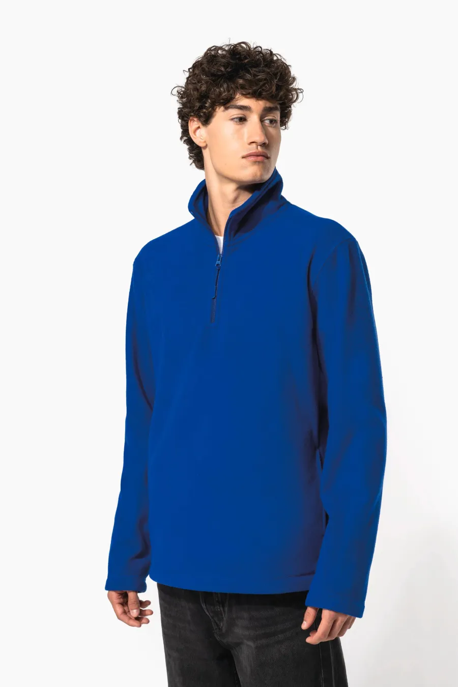 Enzo > Micropolaire col zippé homme — Kariban personnalisable