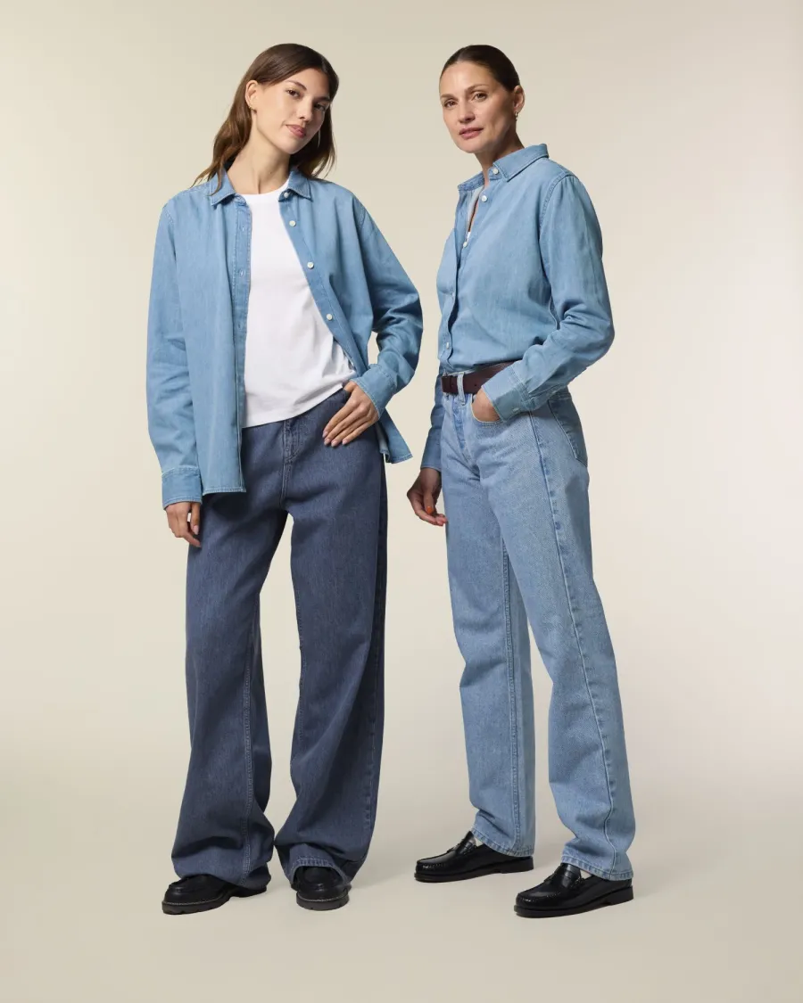 Stella Denim Shirt — Stanley Stella personnalisable