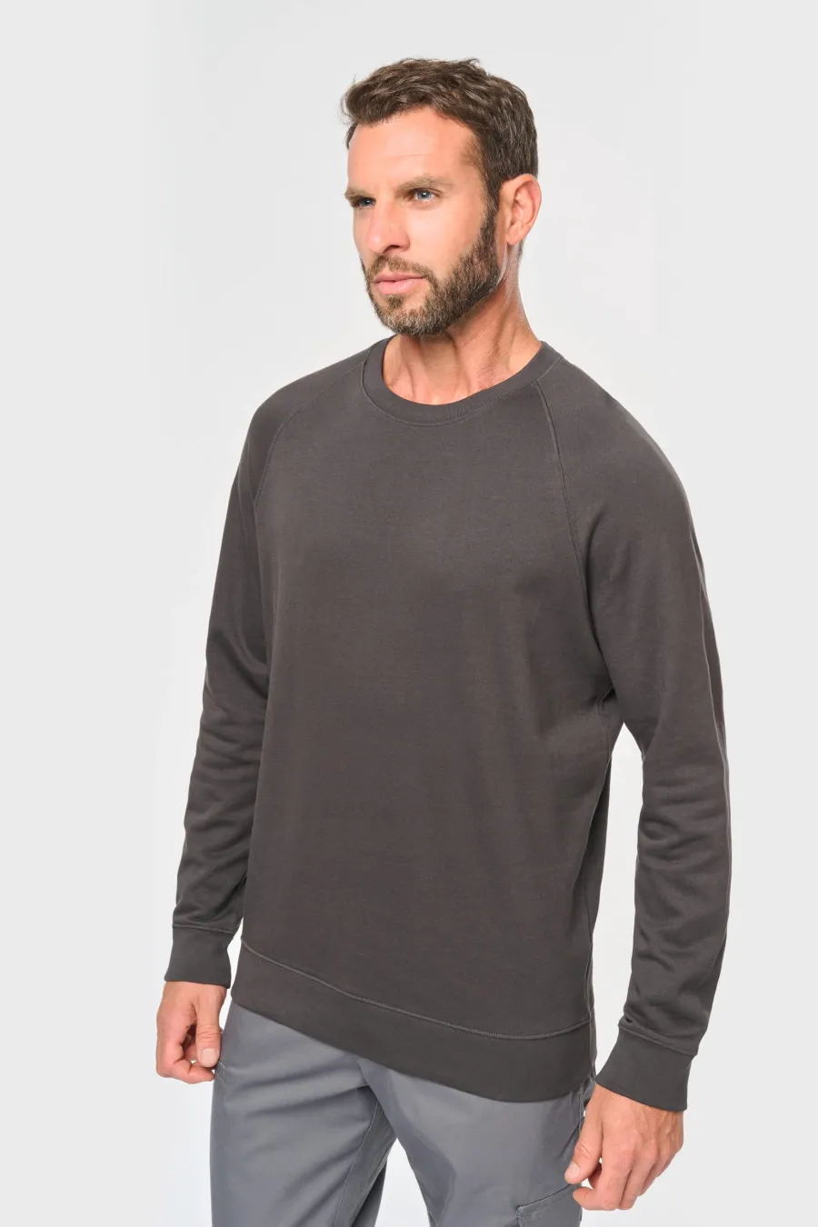 Sweat-shirt col rond homme (WK402) — WK. Designed To Work personnalisable