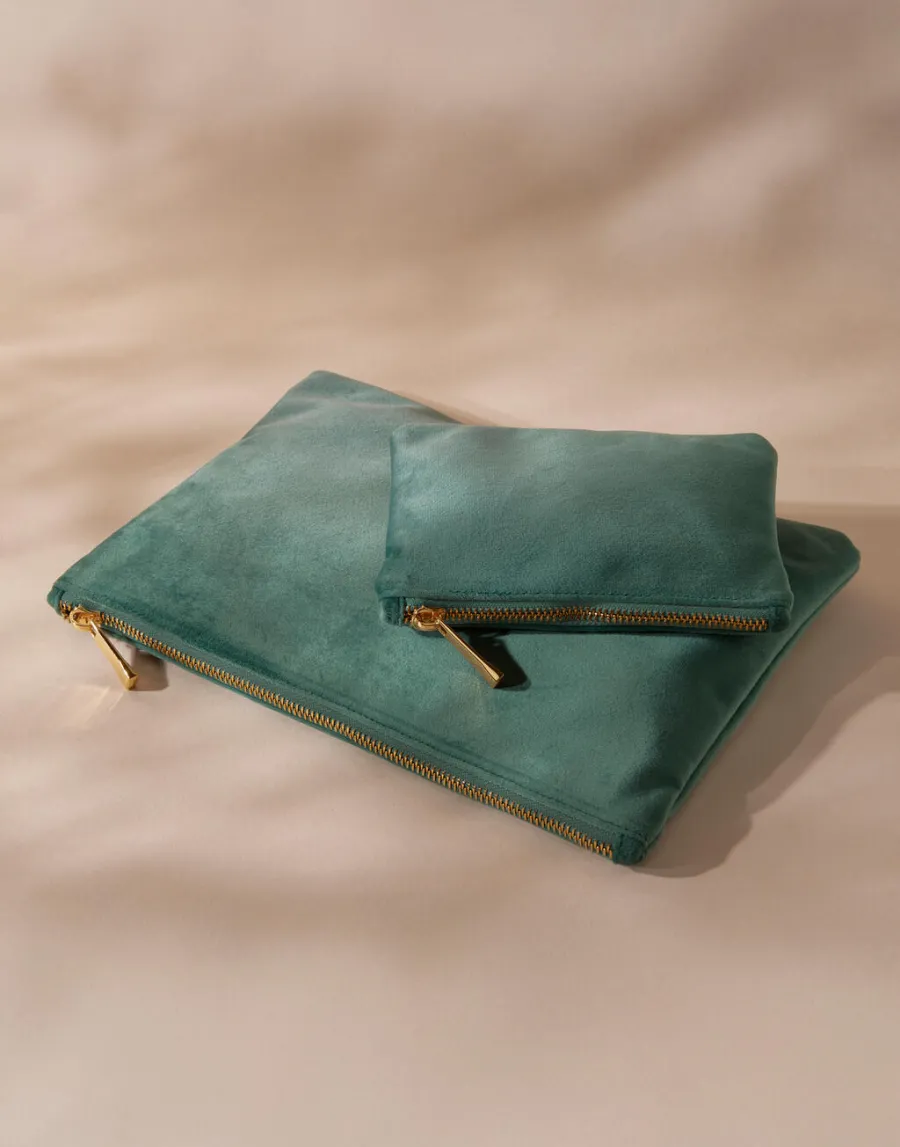 Velvet Accessory Pouch — Bagbase personnalisable