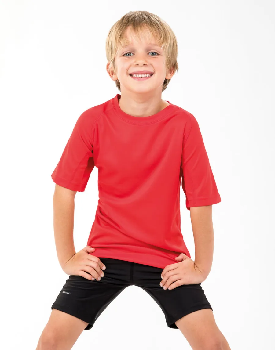 Junior Performance Aircool Tee — Spiro personnalisable