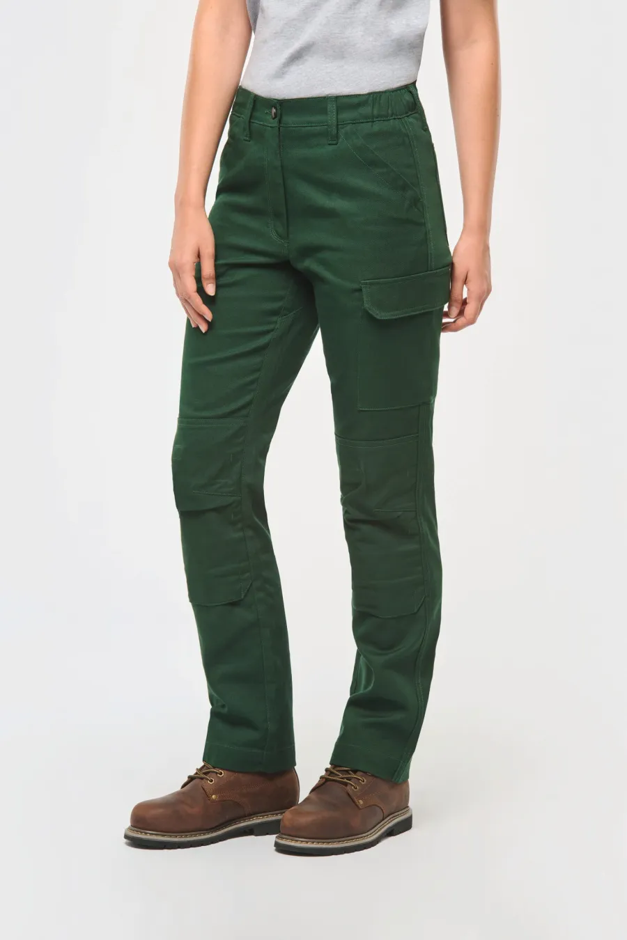Pantalon de travail multipoches femme — WK. Designed To Work personnalisable