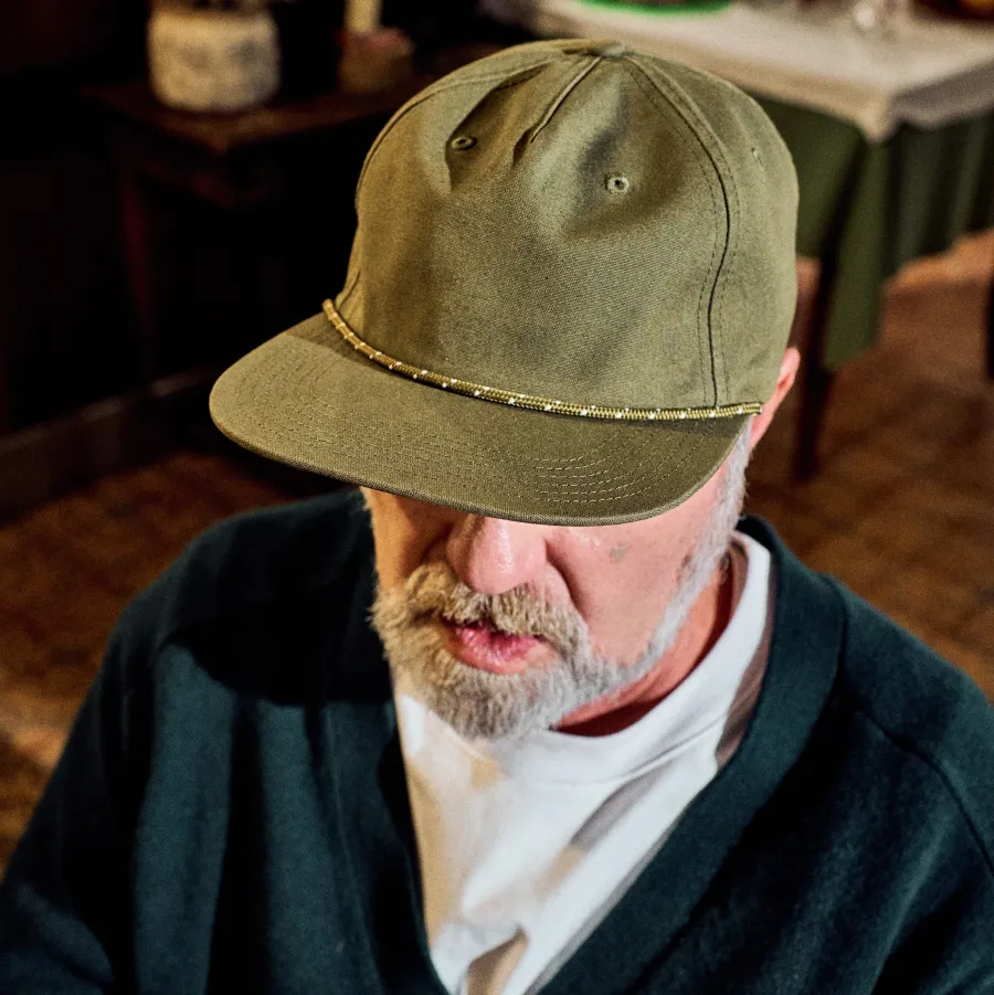 Casquette visière plate avec liseré — Atlantis Headwear personnalisable