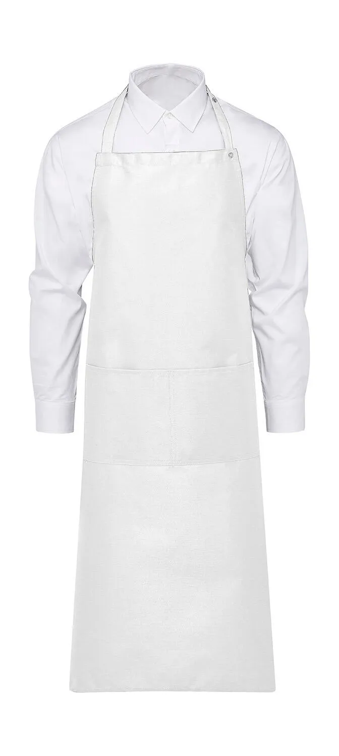 AMSTERDAM Bib Apron with Pocket — SG Accessories - BISTRO personnalisable