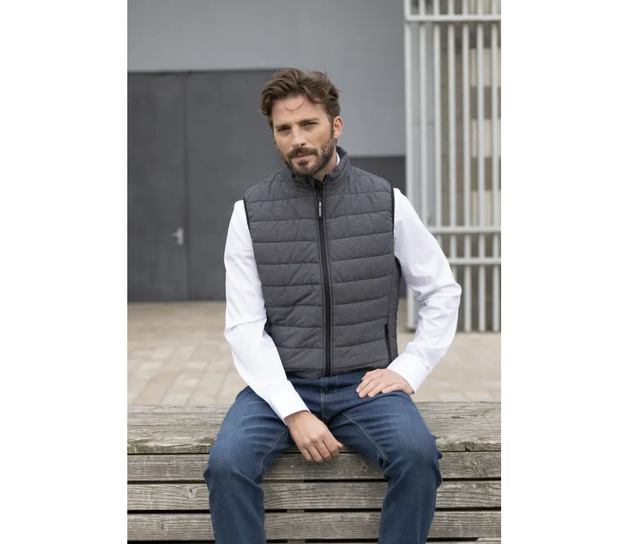 Bodywarmer homme en polyester recyclé — Pen Duick personnalisable