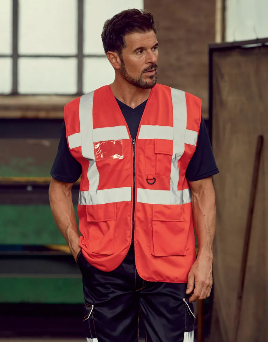 Fluo Executive Waistcoat — Yoko personnalisable