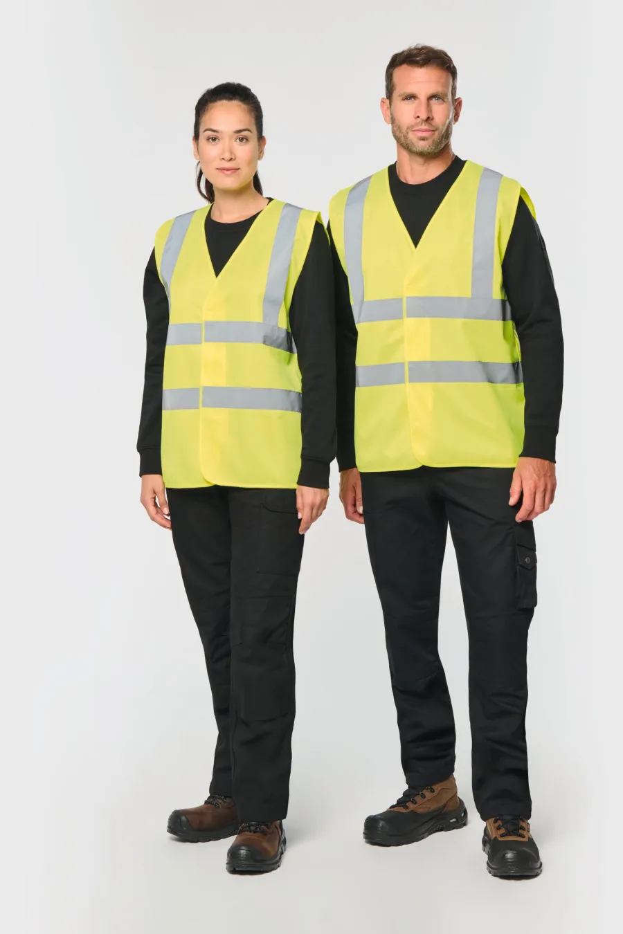 Gilet adulte haute visibilité unisexe — WK. Designed To Work personnalisable