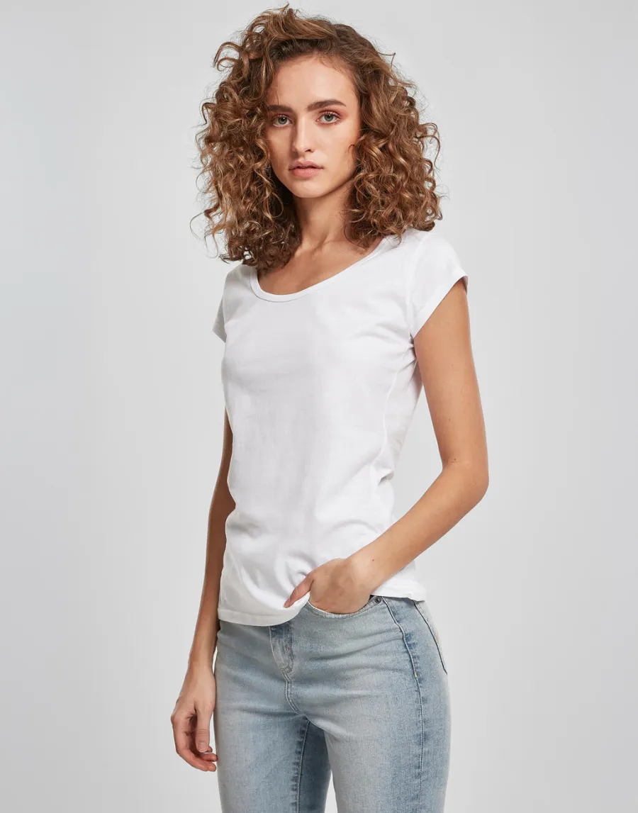 Ladies Back Cut Tee — Build Your Brand personnalisable