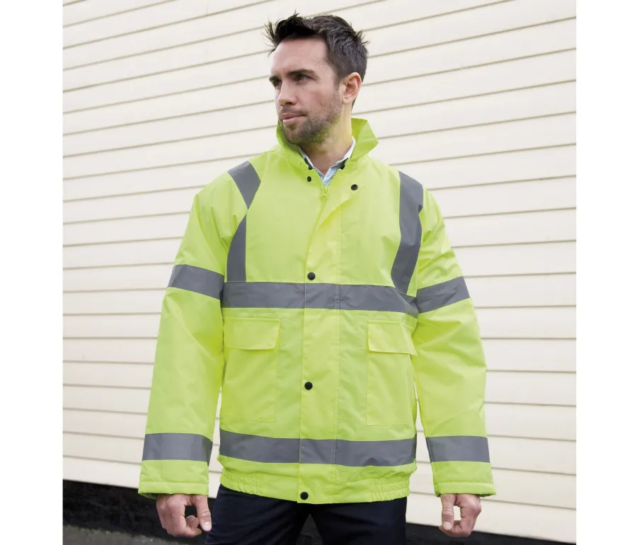 HI VIZ WINTER SAFETY BLOUSON — Result personnalisable