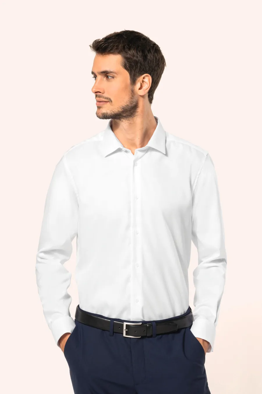 Chemise Oxford pinpoint manches longues homme — Kariban Premium personnalisable