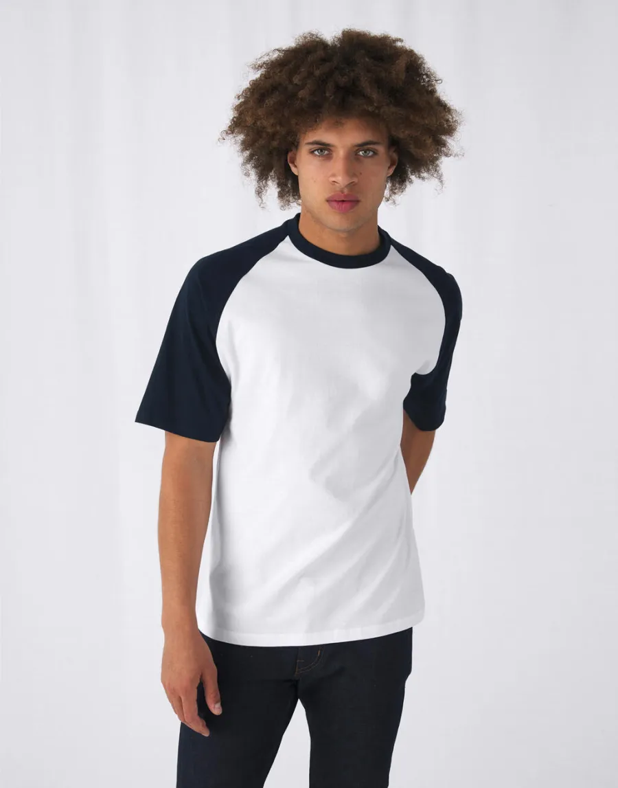 T-Shirt Base-Ball — B&C personnalisable