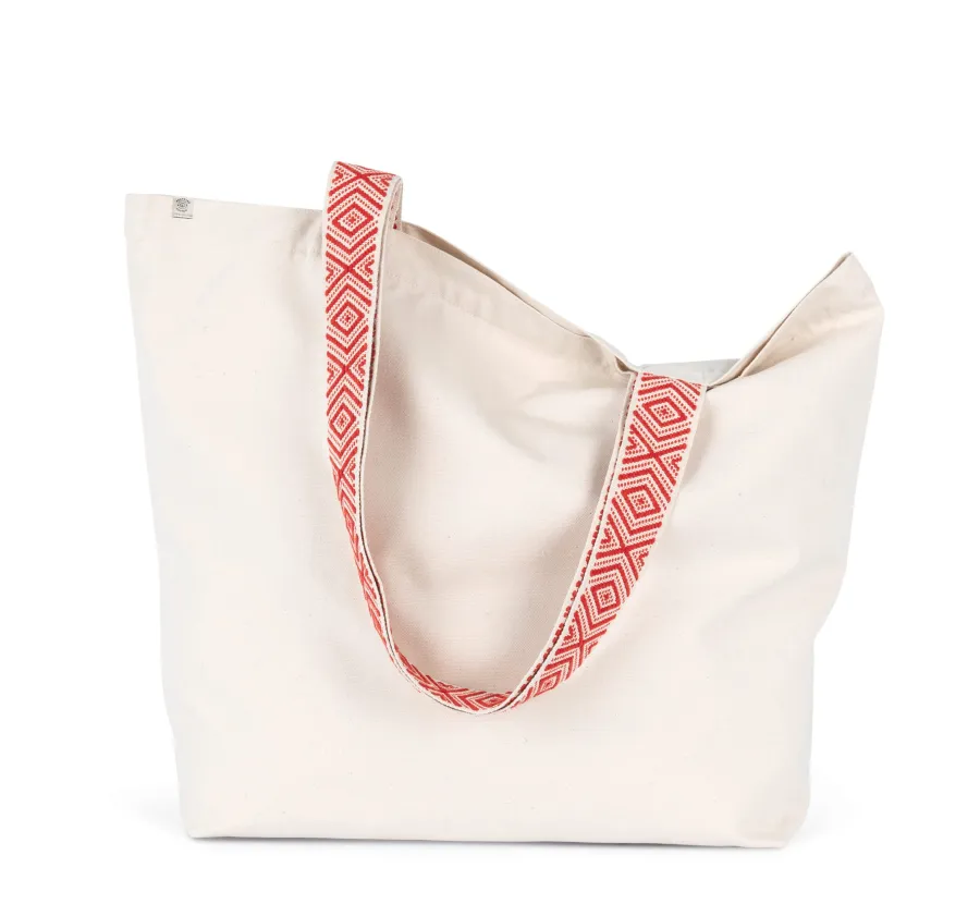 Grand sac shopping recyclé — Kimood personnalisable