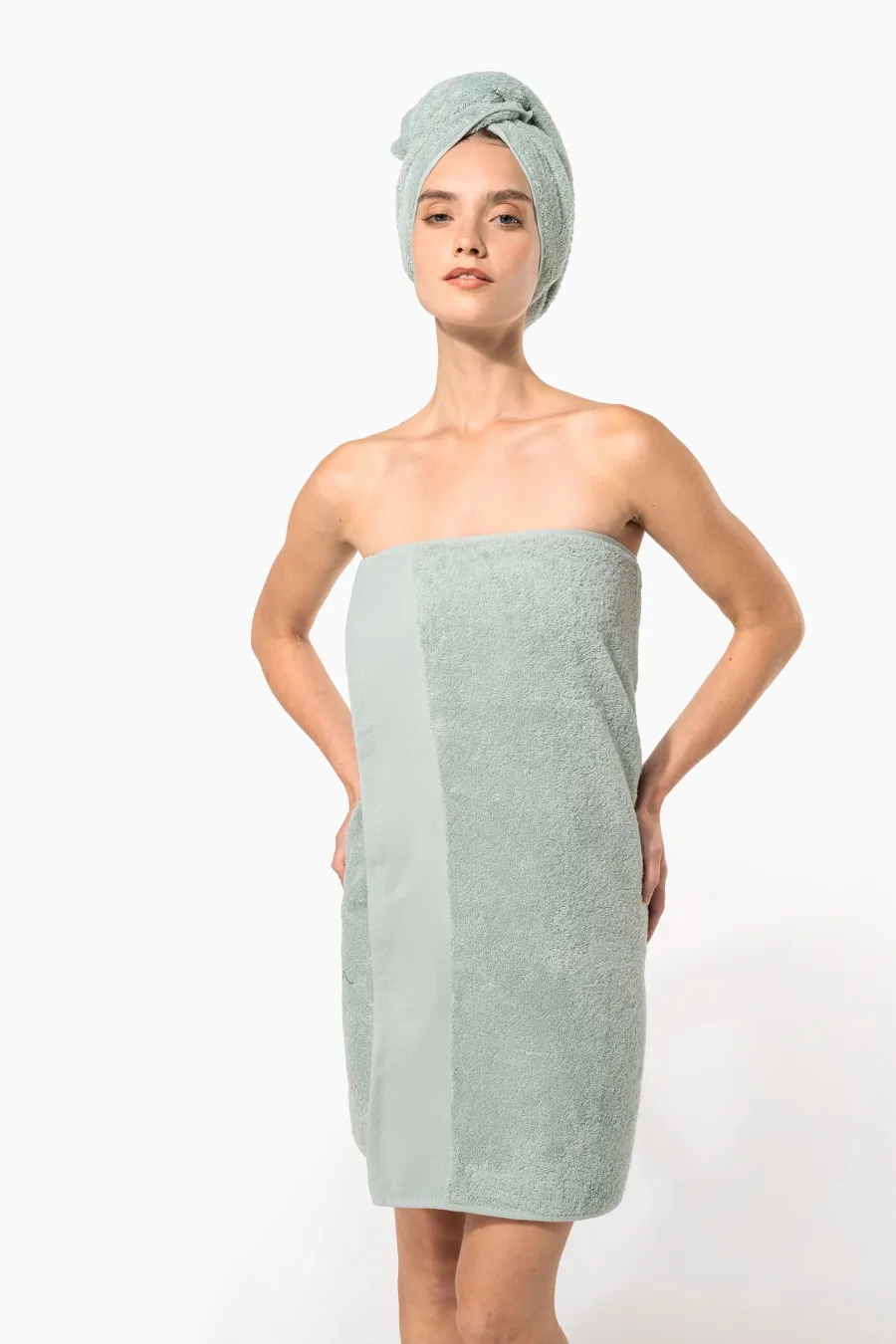 Serviette de bain Bio 140 x 70 cm — Kariban personnalisable