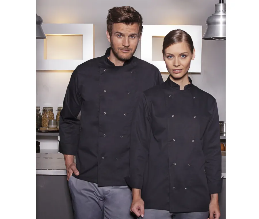 Veste de cuisinier unisexe (KYBJM2) — Karlowsky personnalisable