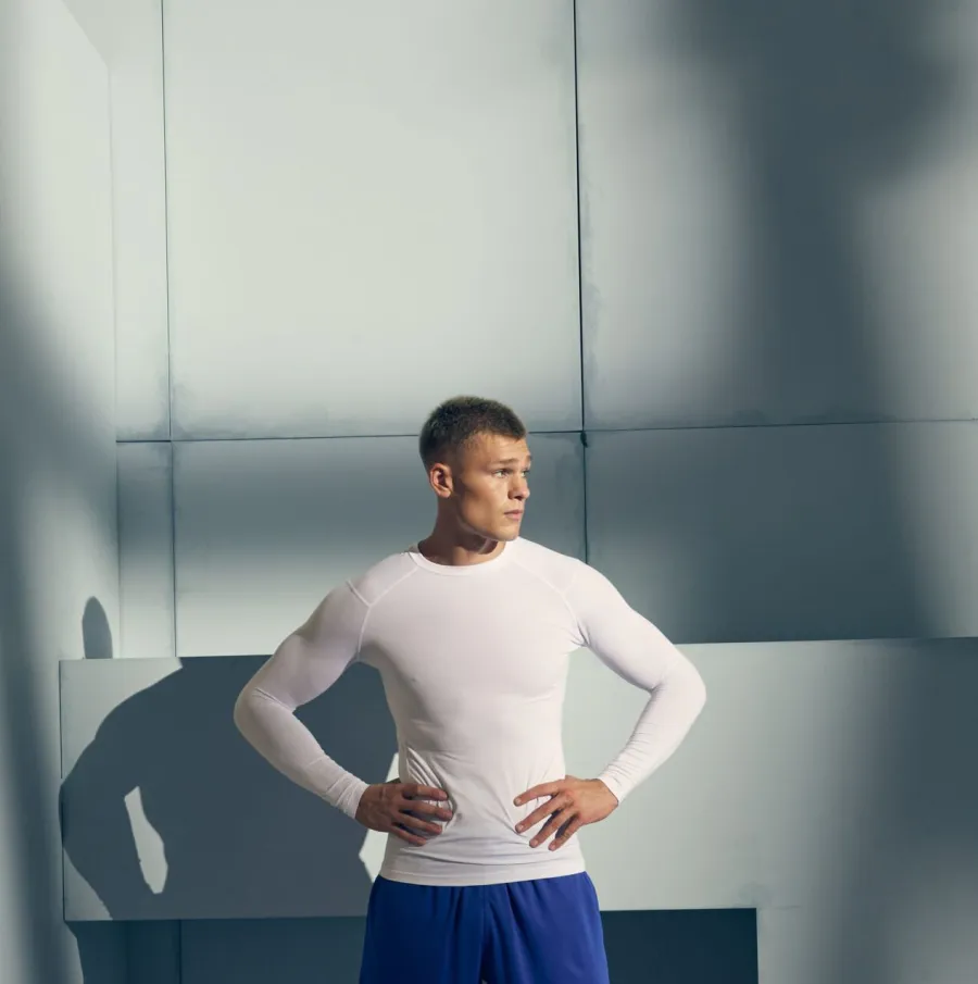 Tee-shirt de sport en polyester recyclé — Just Cool personnalisable