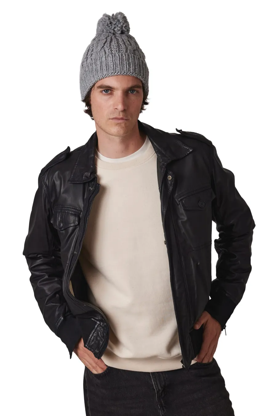 Bonnet en maille tricot — K-up personnalisable