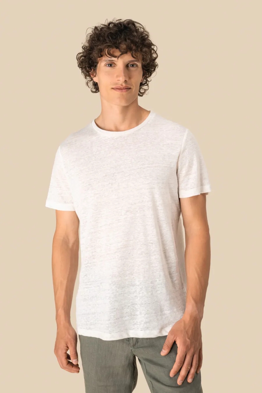 T-shirt en lin homme — Spasso personnalisable
