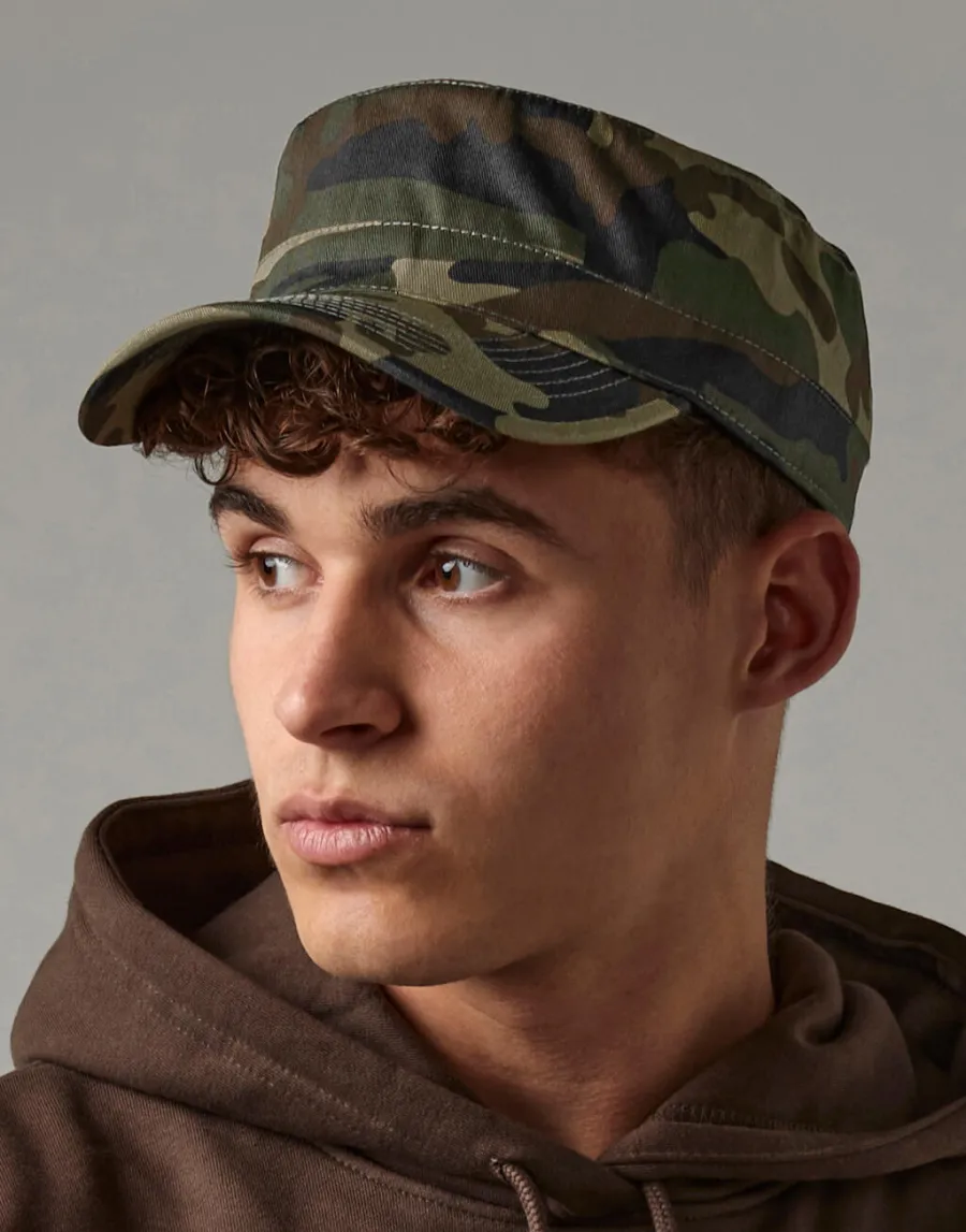 Camouflage Army Cap — Beechfield personnalisable