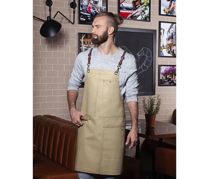 Tablier à bavette tendance — Karlowsky personnalisable