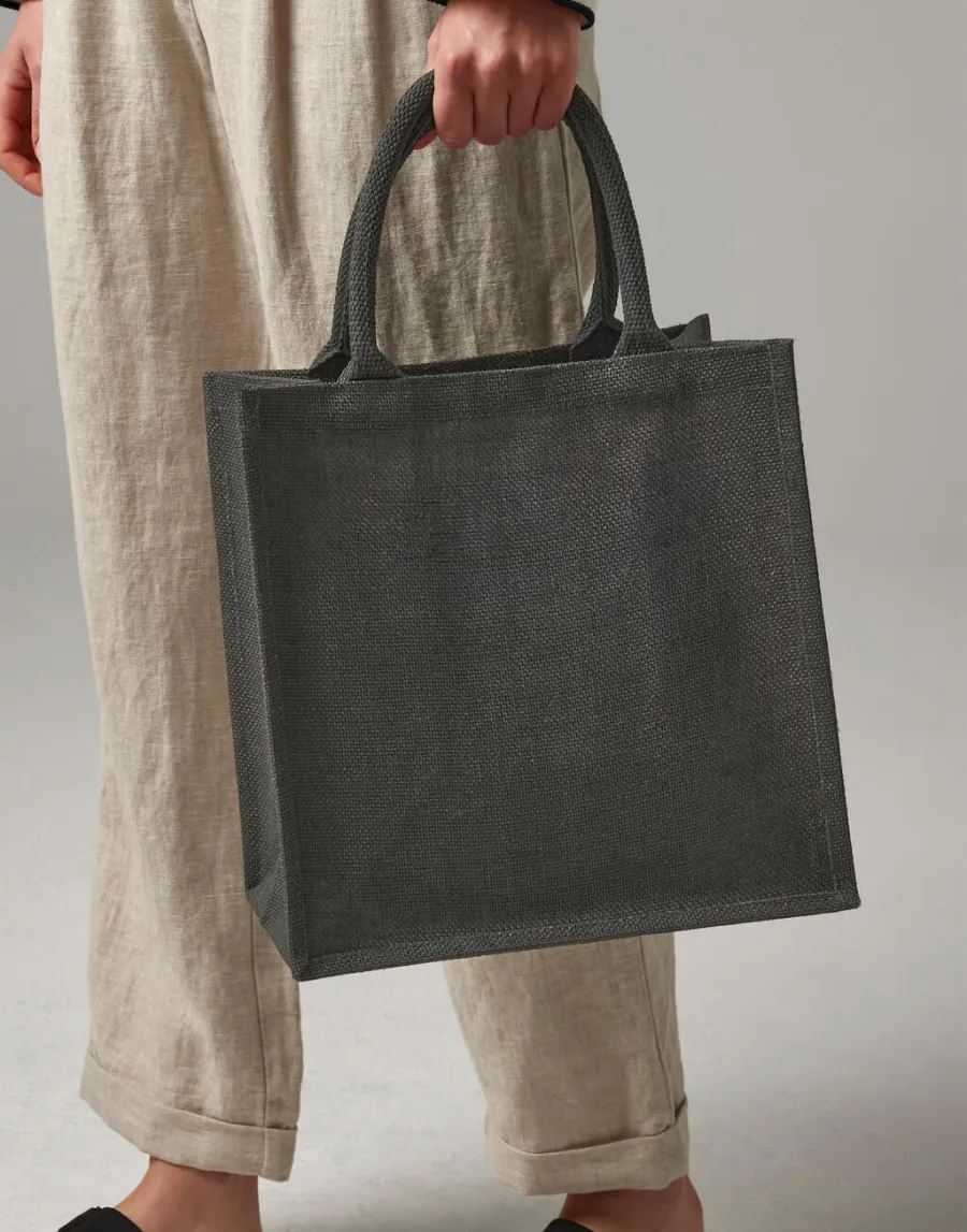 Jute Midi Tote — Westford Mill personnalisable