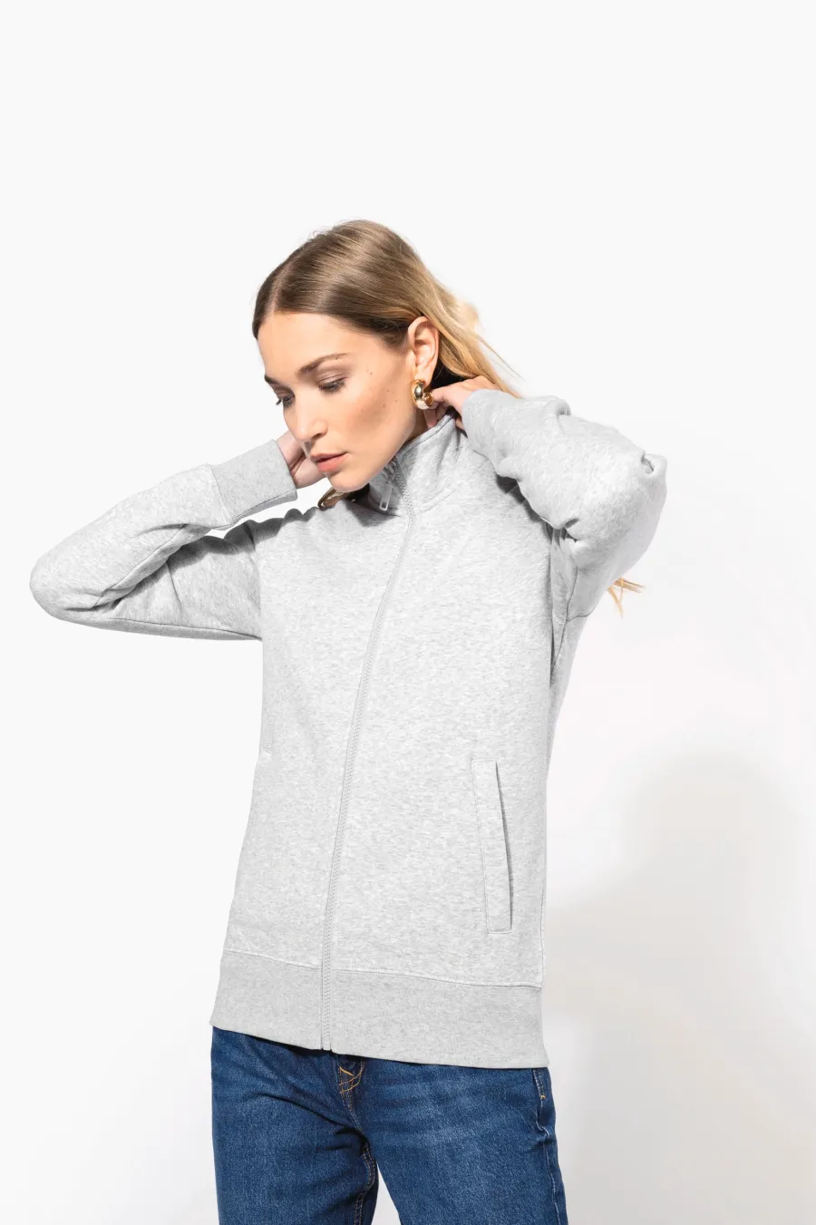 Veste molleton gratté femme — Kariban personnalisable