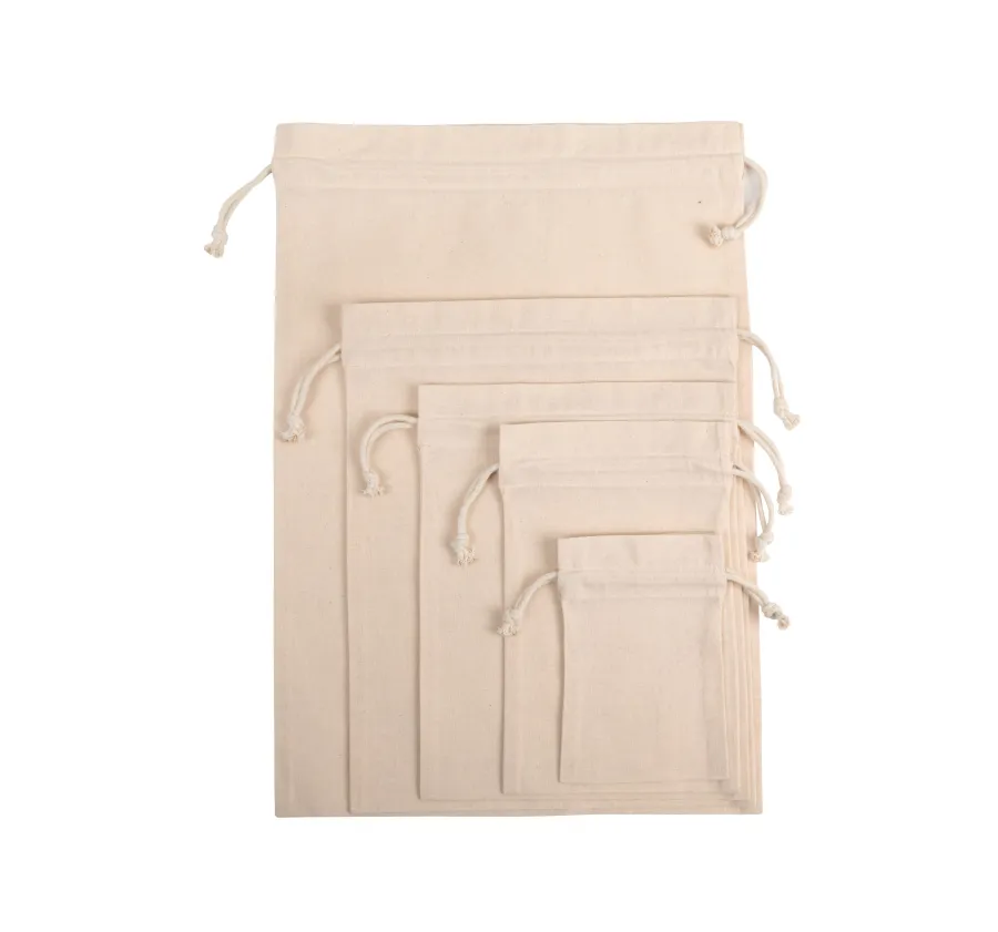 Sac fourre-tout avec fermeture à cordons coulissants — Kimood personnalisable
