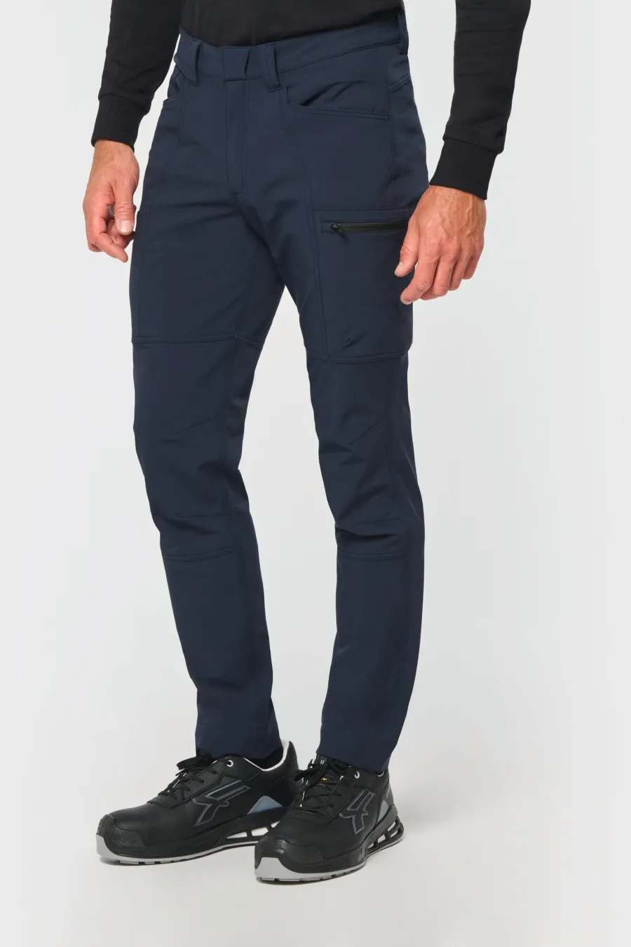 Pantalon recyclé stretch homme — WK. Designed To Work personnalisable